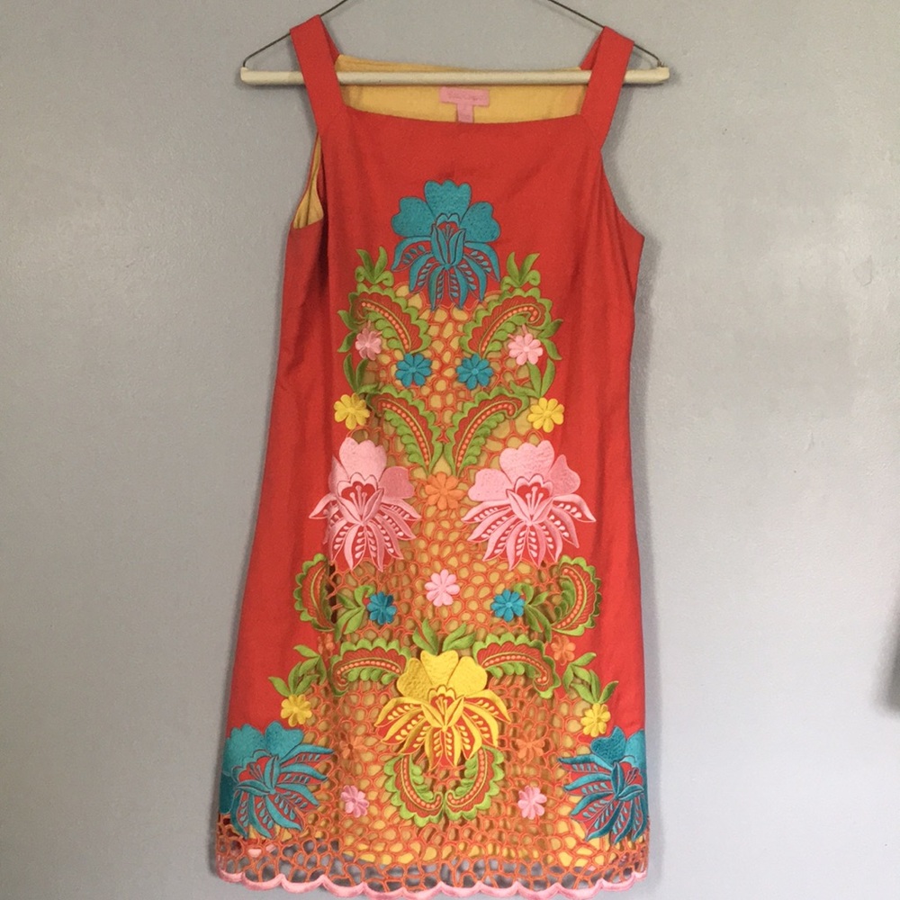 Lilly Pulitzer floral dress